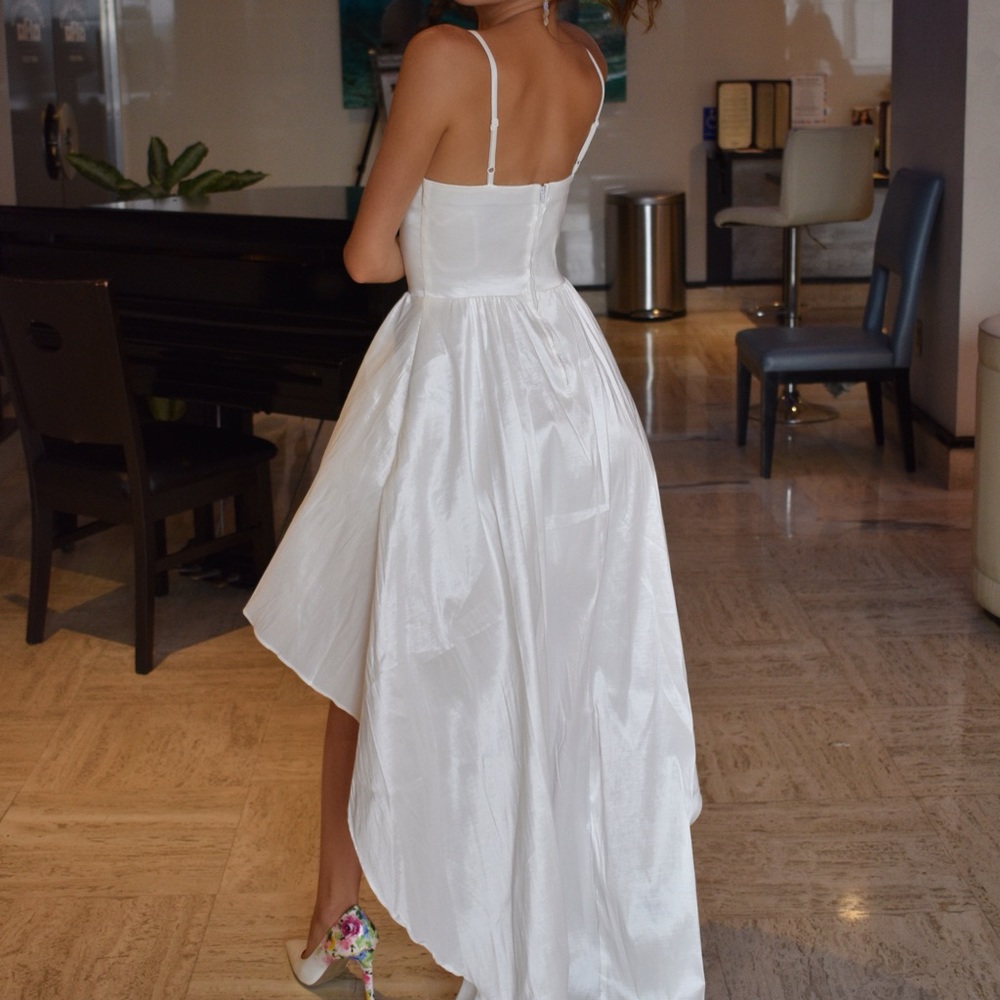 Formal white dress